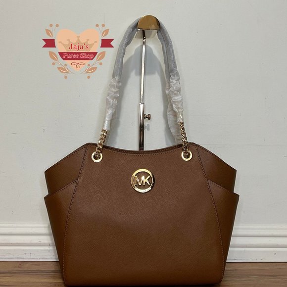 🤎Michael Kors Leather Tote Purse🤎 - Picture 1 of 17